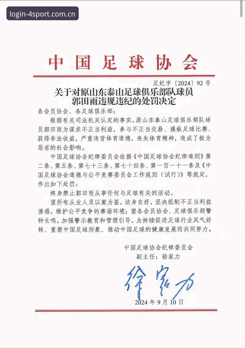 四季体育使用体验 揭秘足协第三批禁足名单背后:65人终身禁赛,足球腐败链条浮出水面
